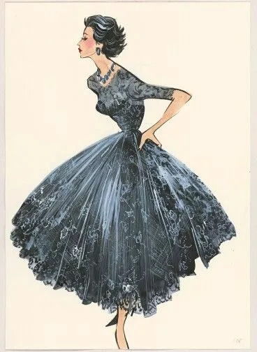 服裝與影視設(shè)計中的靈感來源 從效果圖到手稿的藝術(shù)探索